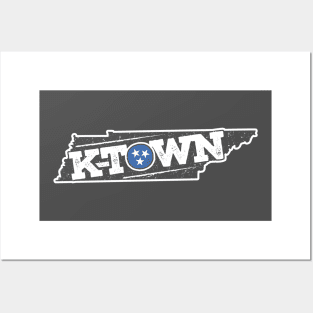 K-Town Tennessee (White on Iron) Posters and Art